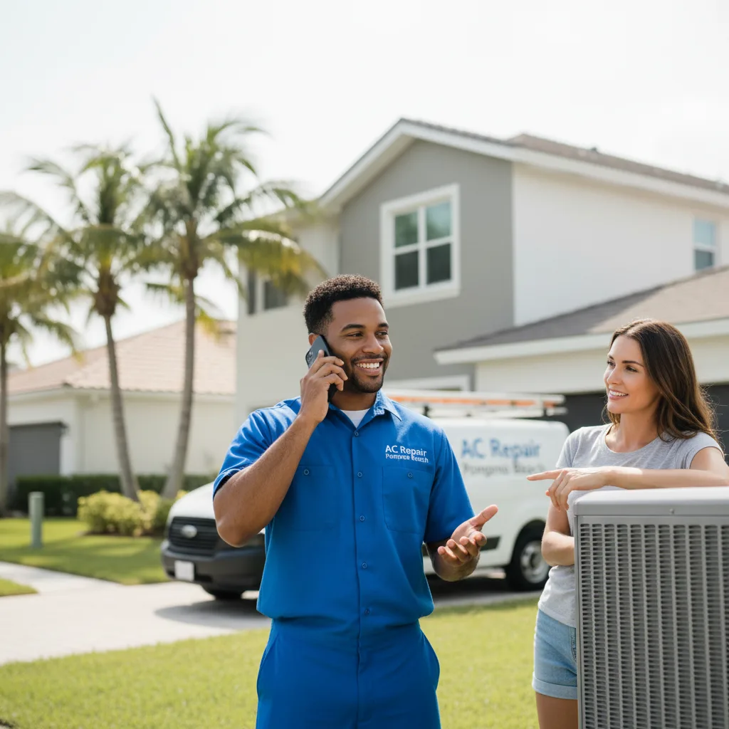 AC Repair Pompano Beach customer support in Willington